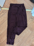 New Look 8 Dark Purple Elasticated Trousers