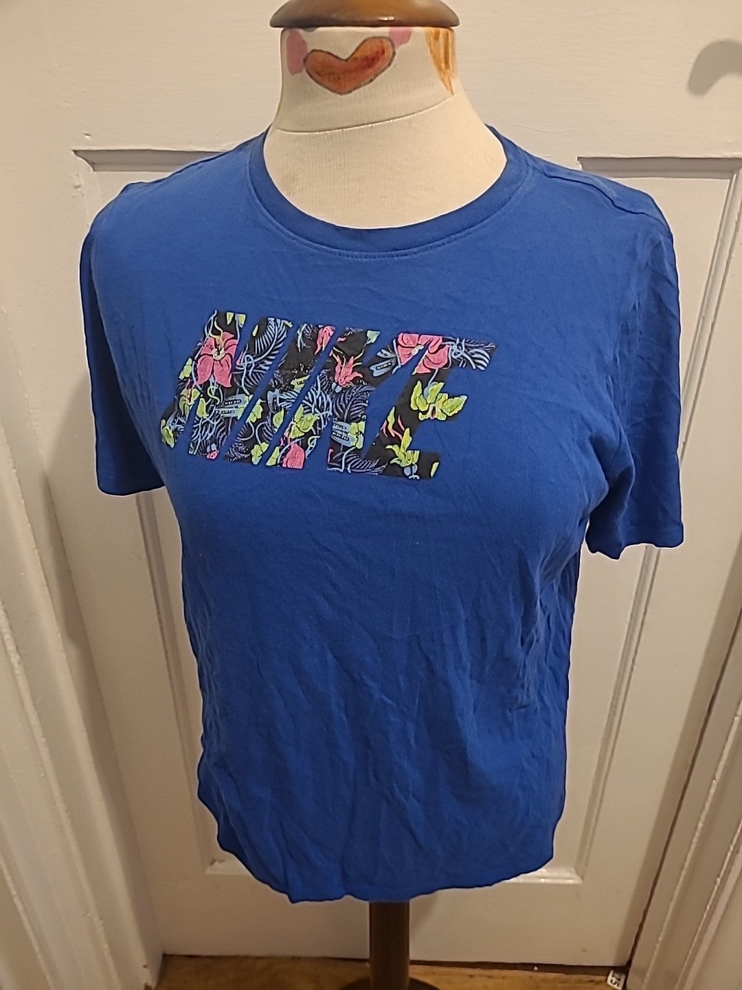 Mens Nike Size Medium Blue Short Sleeved Tshirt