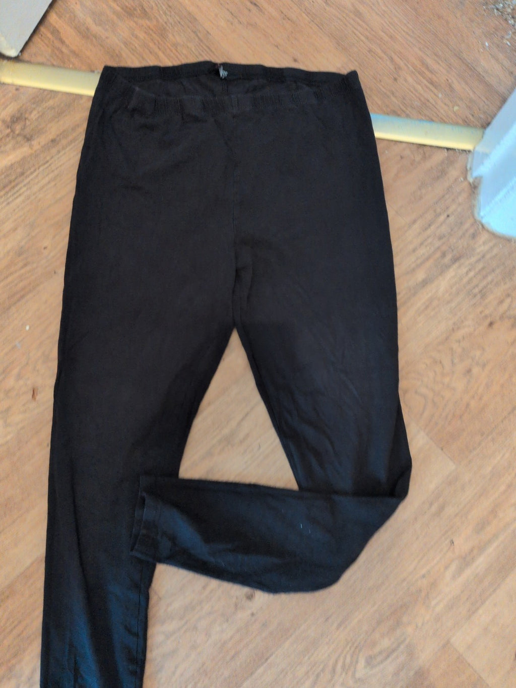 Ladies Yours Size 20 Black Full Length Leggings