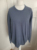 Mens Maine New England Size XL Blue Long Sleeved Pullover Jumper
