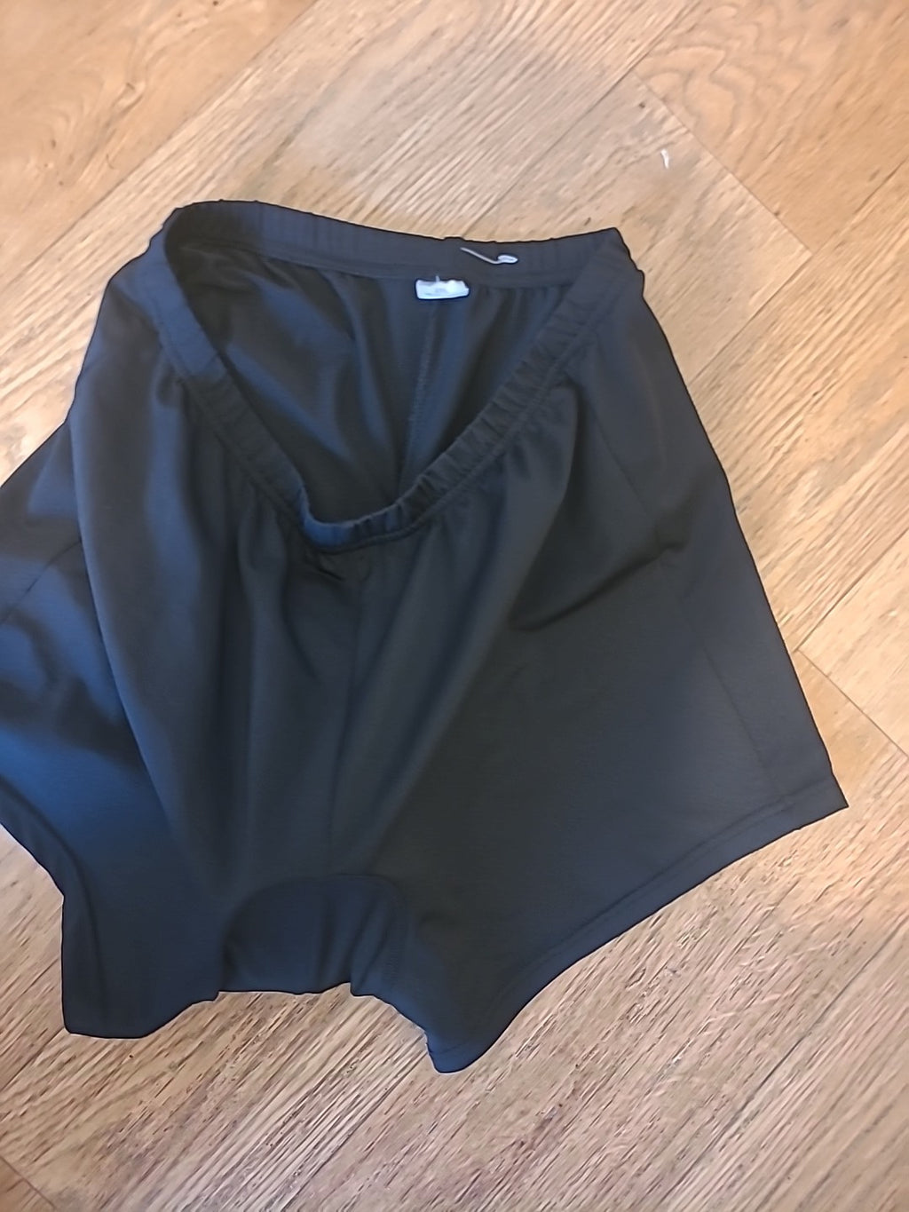 Mens Size 2XL Black Cycling Shorts Padded Comfort