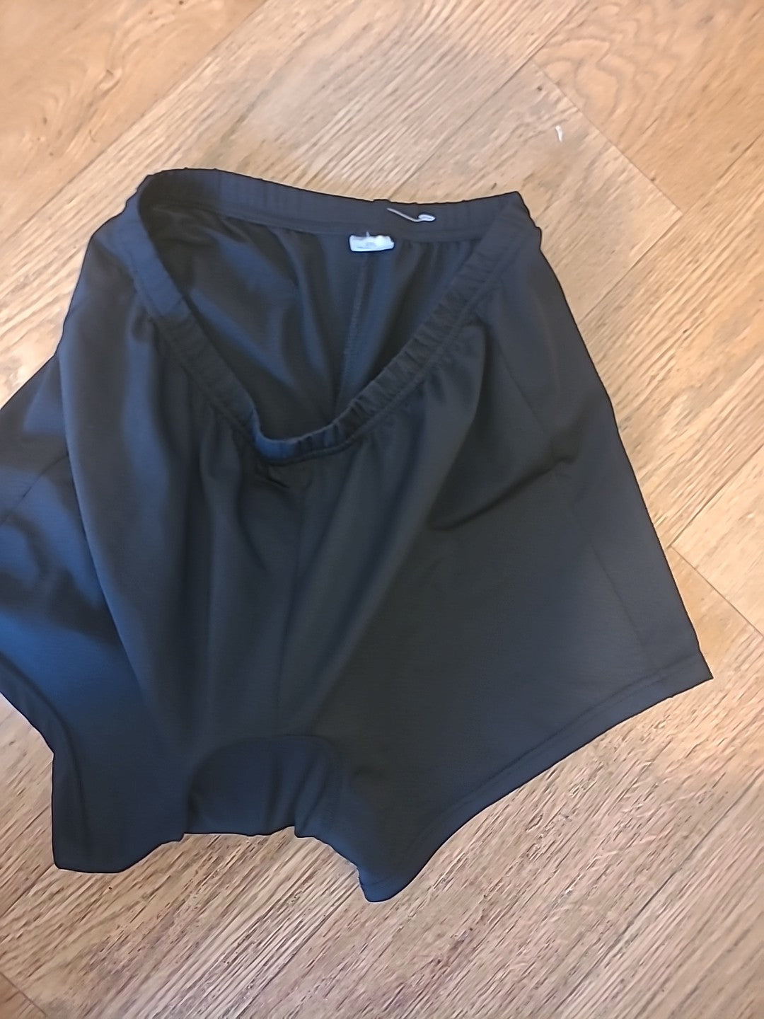 Mens Size 2XL Black Cycling Shorts Padded Comfort