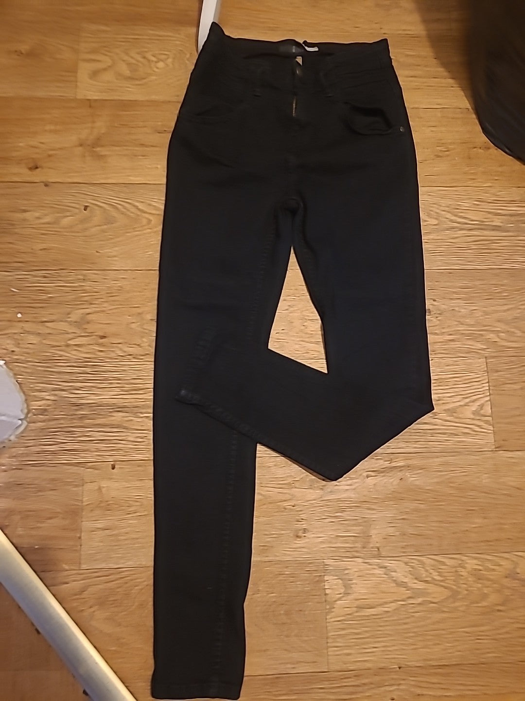Mens Topshop Size 28x30 Black Slim Jeans