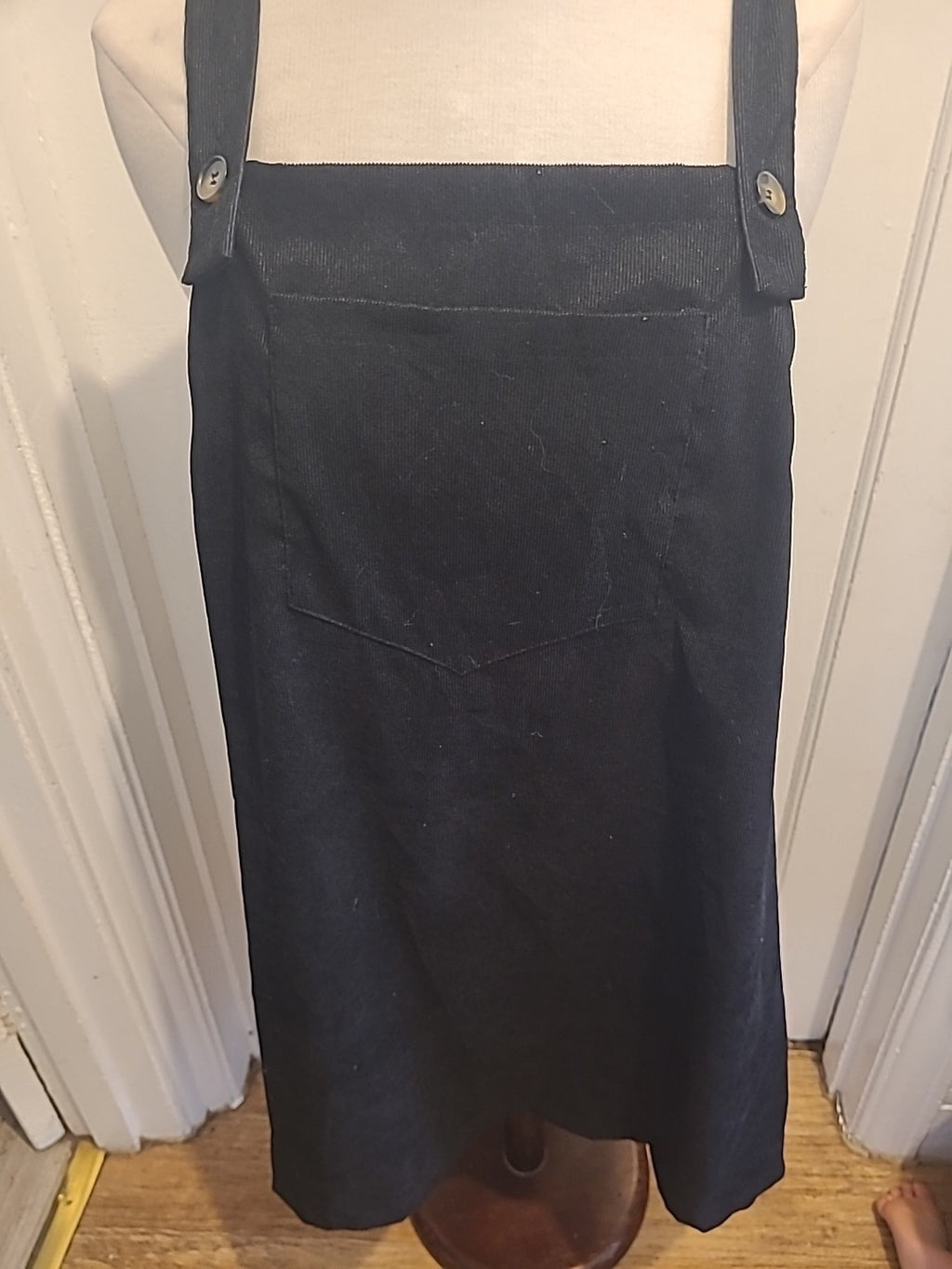 Ladies Shein Size 2XL Black Sleeveless Dress Low Neck