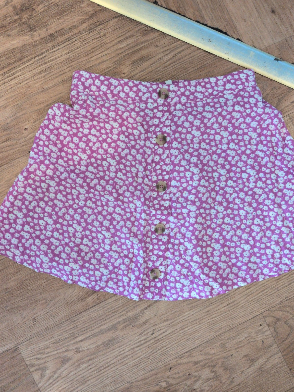 Miss Evie 10-11 Years Purple Floral Skirt