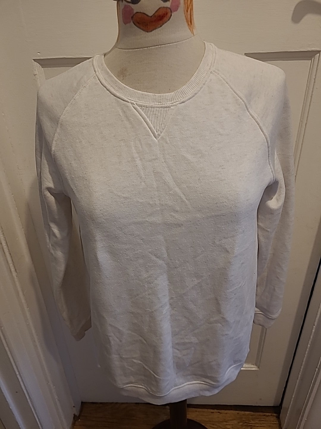 Unisex Primark Age 13-14 Years White Pullover Jumper