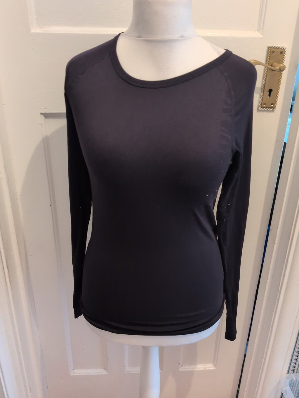 Workout 14-16 Long Sleeve Black T-shirt