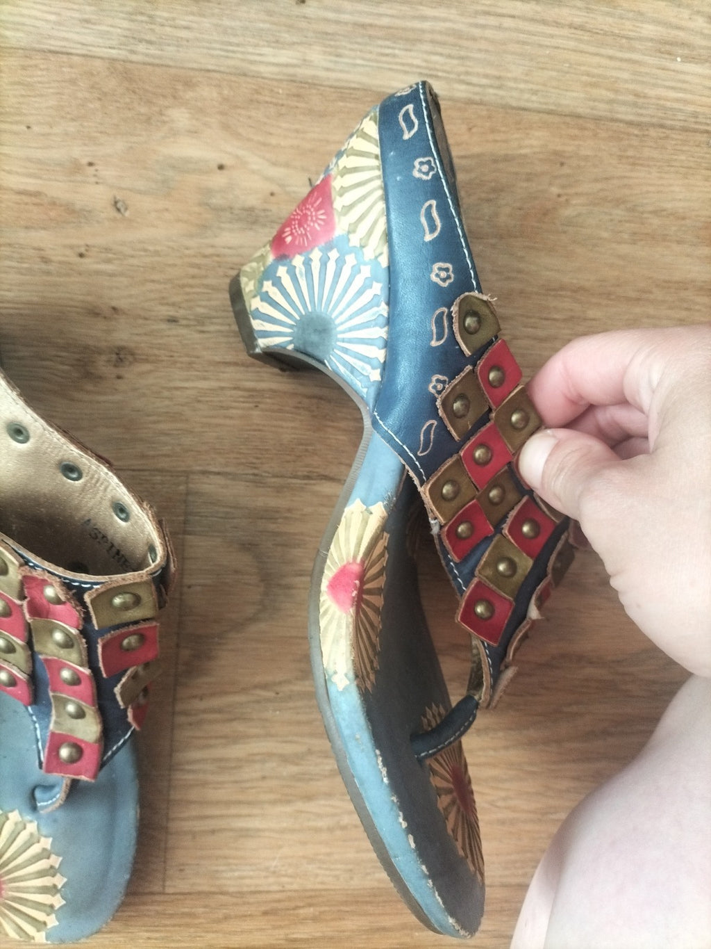 Riva Euro 37 Heeled Sandals