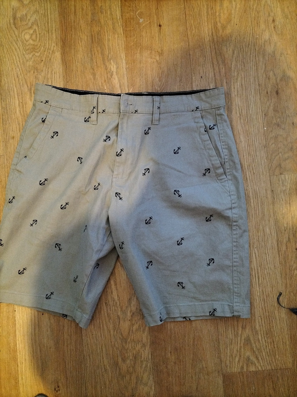 Mens Rugby University Size 32" Stretch Anchor Shorts