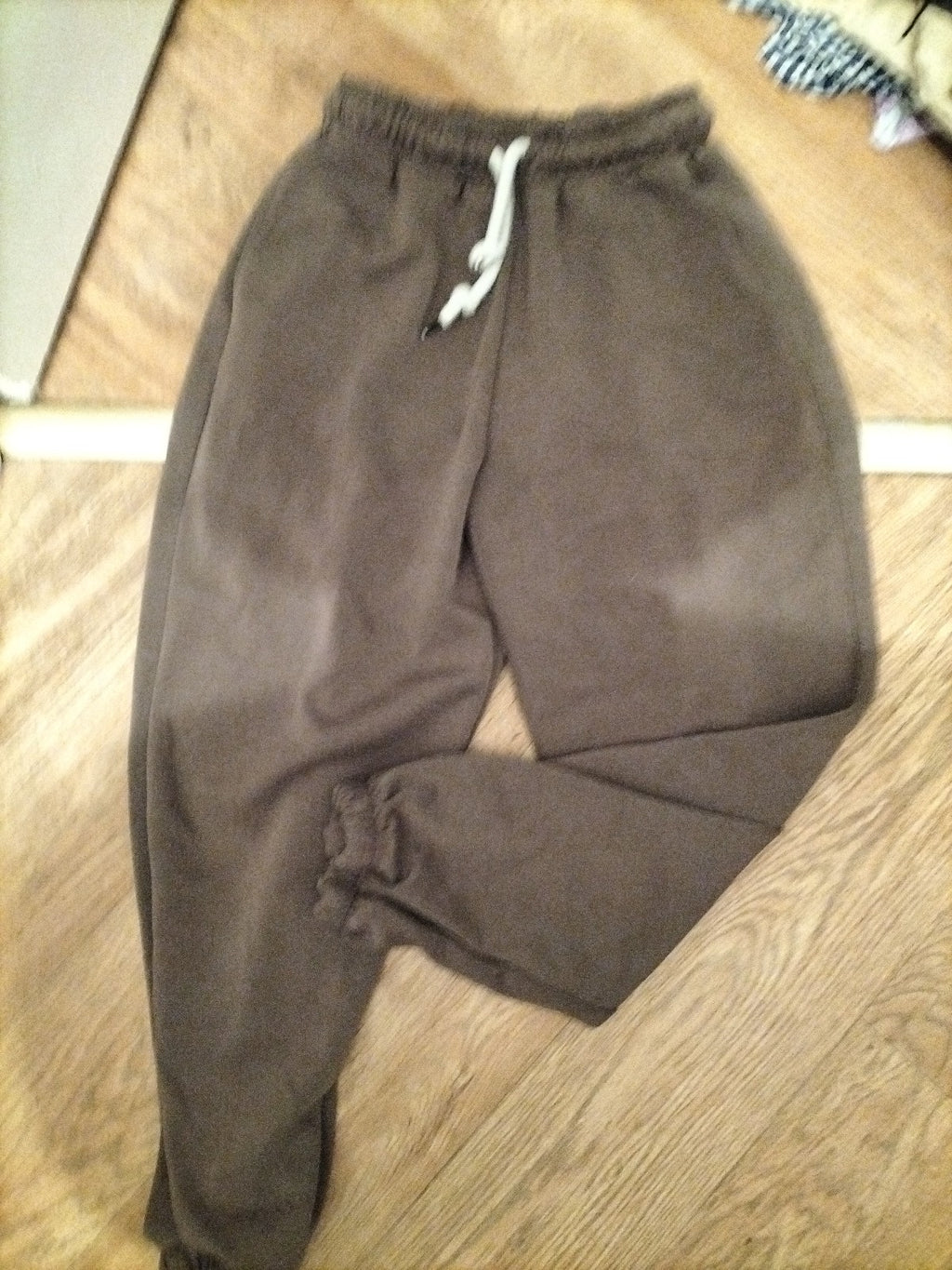 Arzana Small Dark Khaki Elasticated Joggers