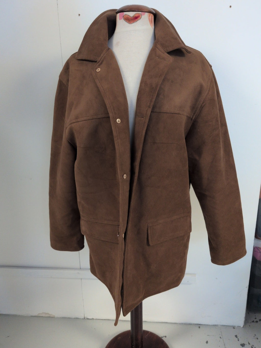 Emporio Large Brown Lined Jacket