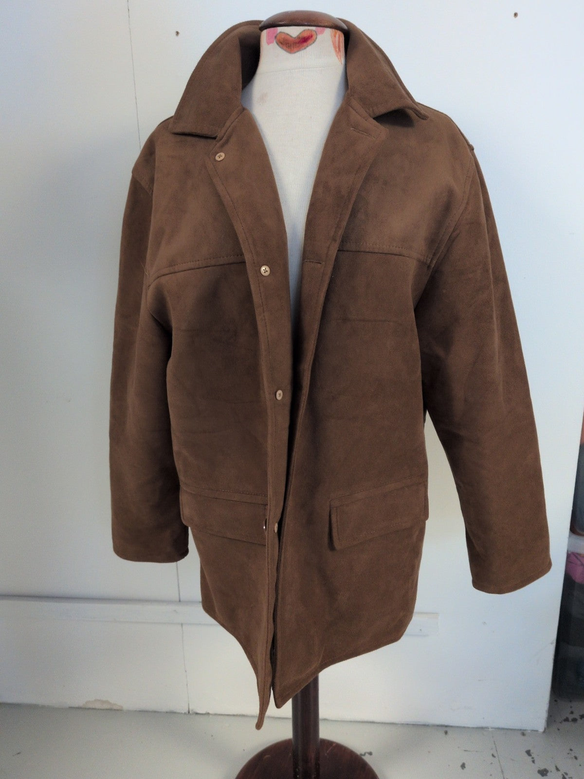 Emporio Large Brown Lined Jacket