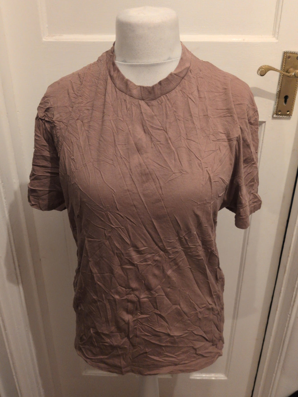 ASOS Medium Brown Short Sleeve T-shirt Ladies