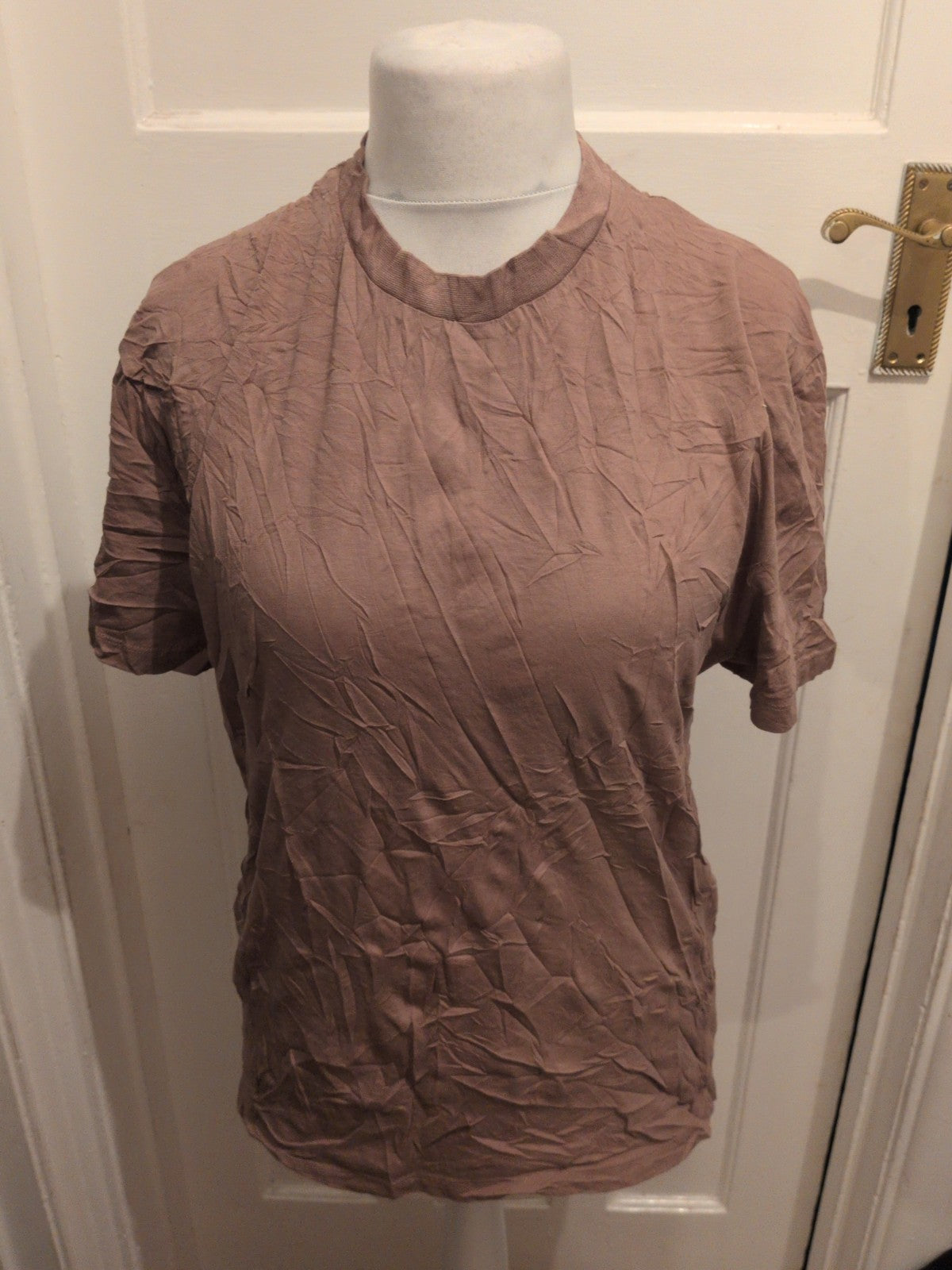 ASOS Medium Brown Short Sleeve T-shirt Ladies