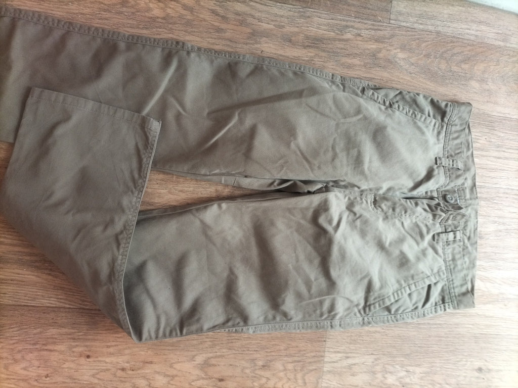 Mens Primark 30x30 Brown Beige Chino Trousers
