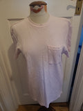 Mens Primark Size Medium Baby Pink Short Sleeved Tshirt