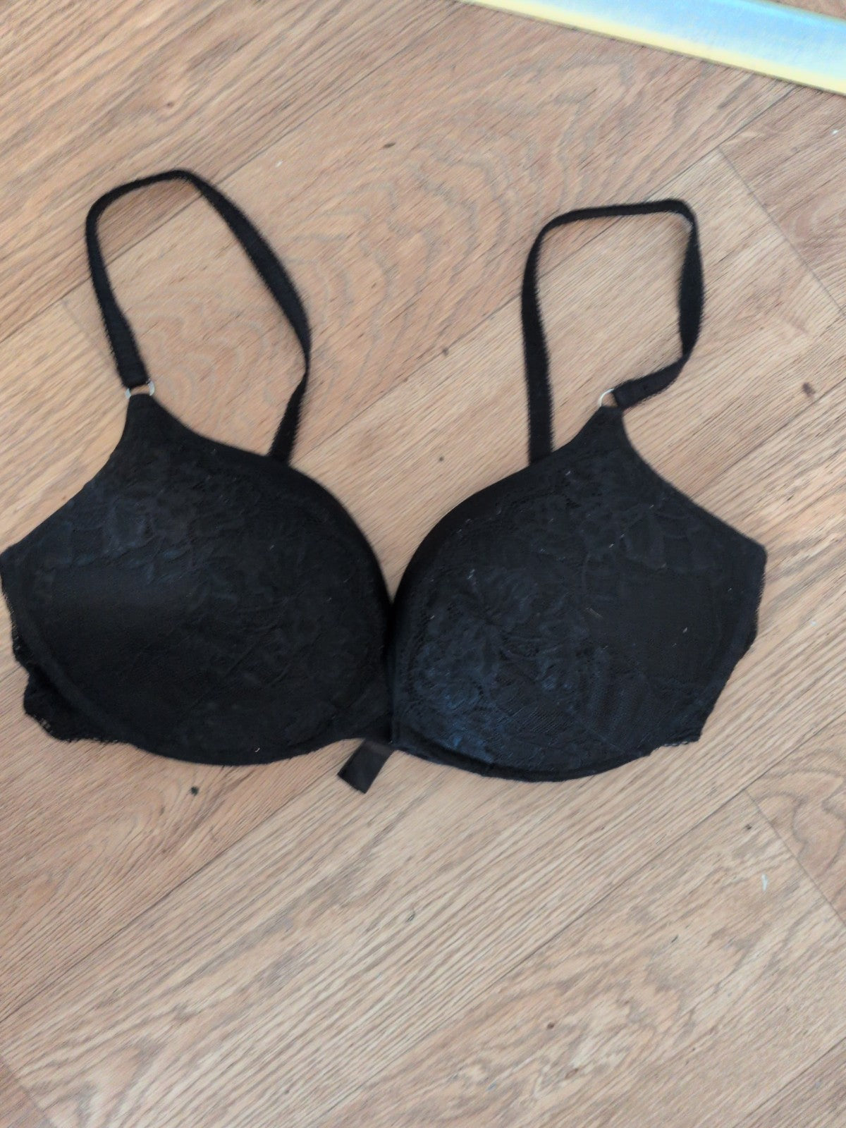 38C Black Primark Full Cup Bra Padded And Wired