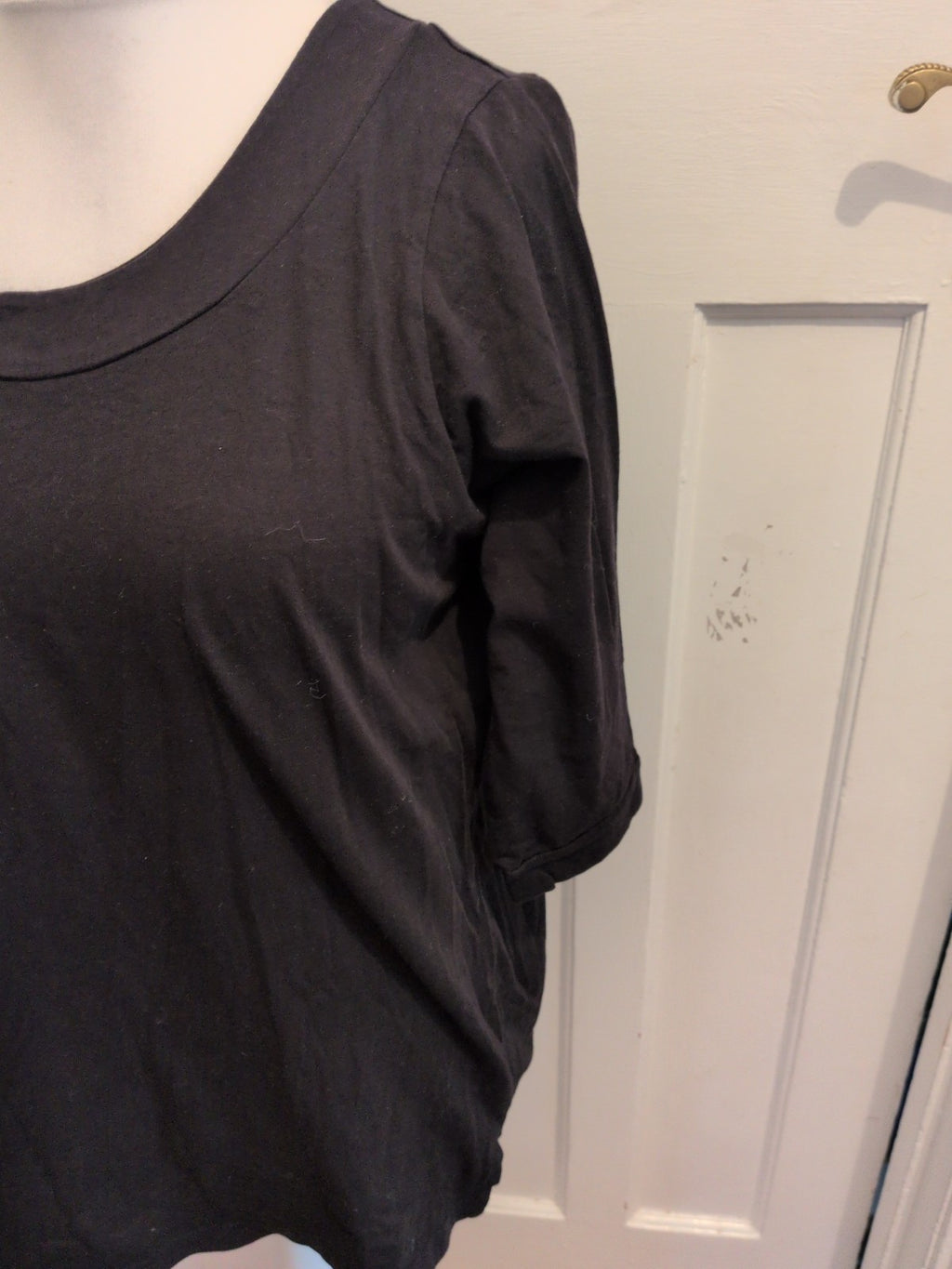 Yours 18 Black Half Sleeve T-shirt