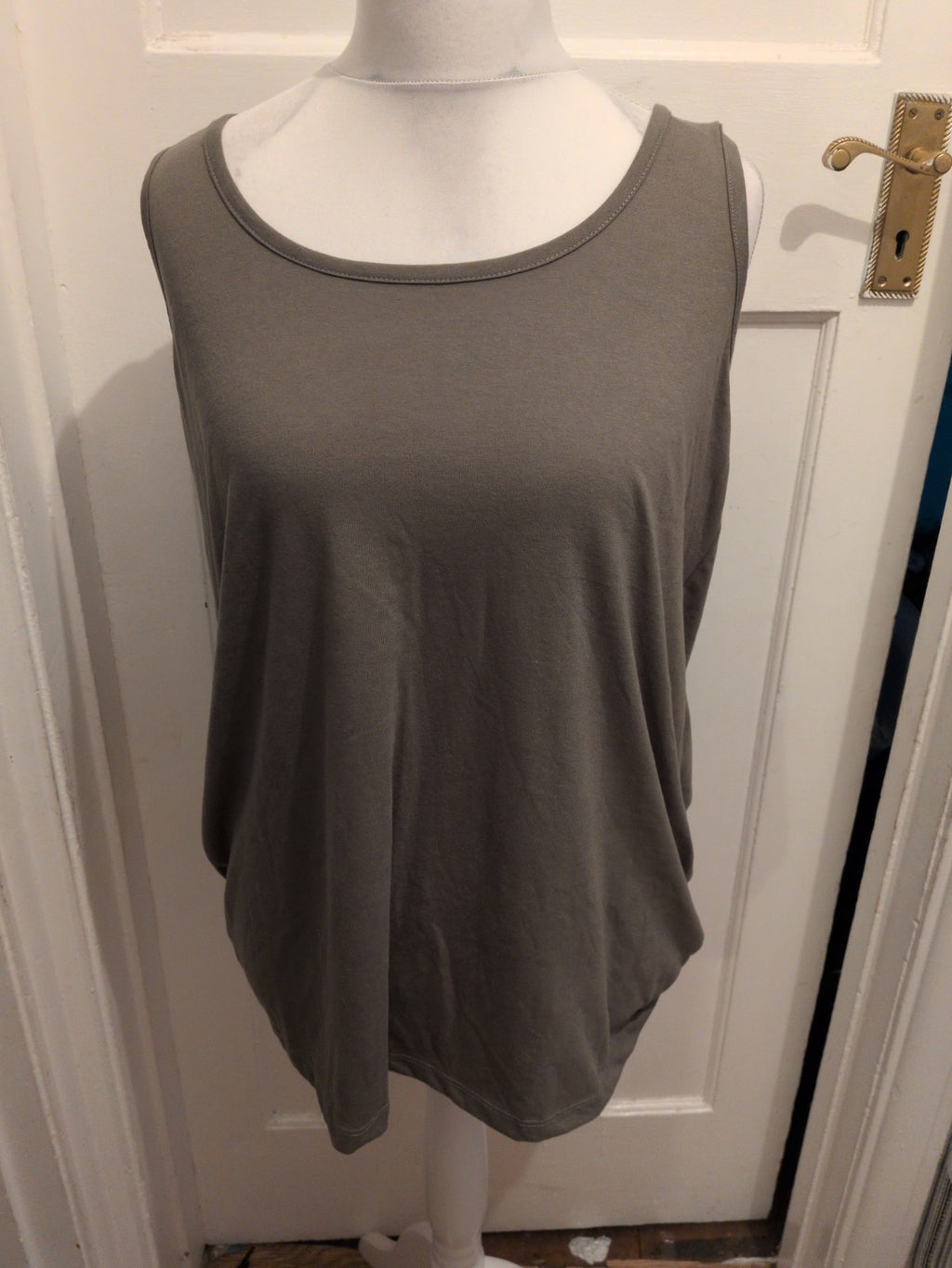 Yours 18 Green Sleeveless T-shirt
