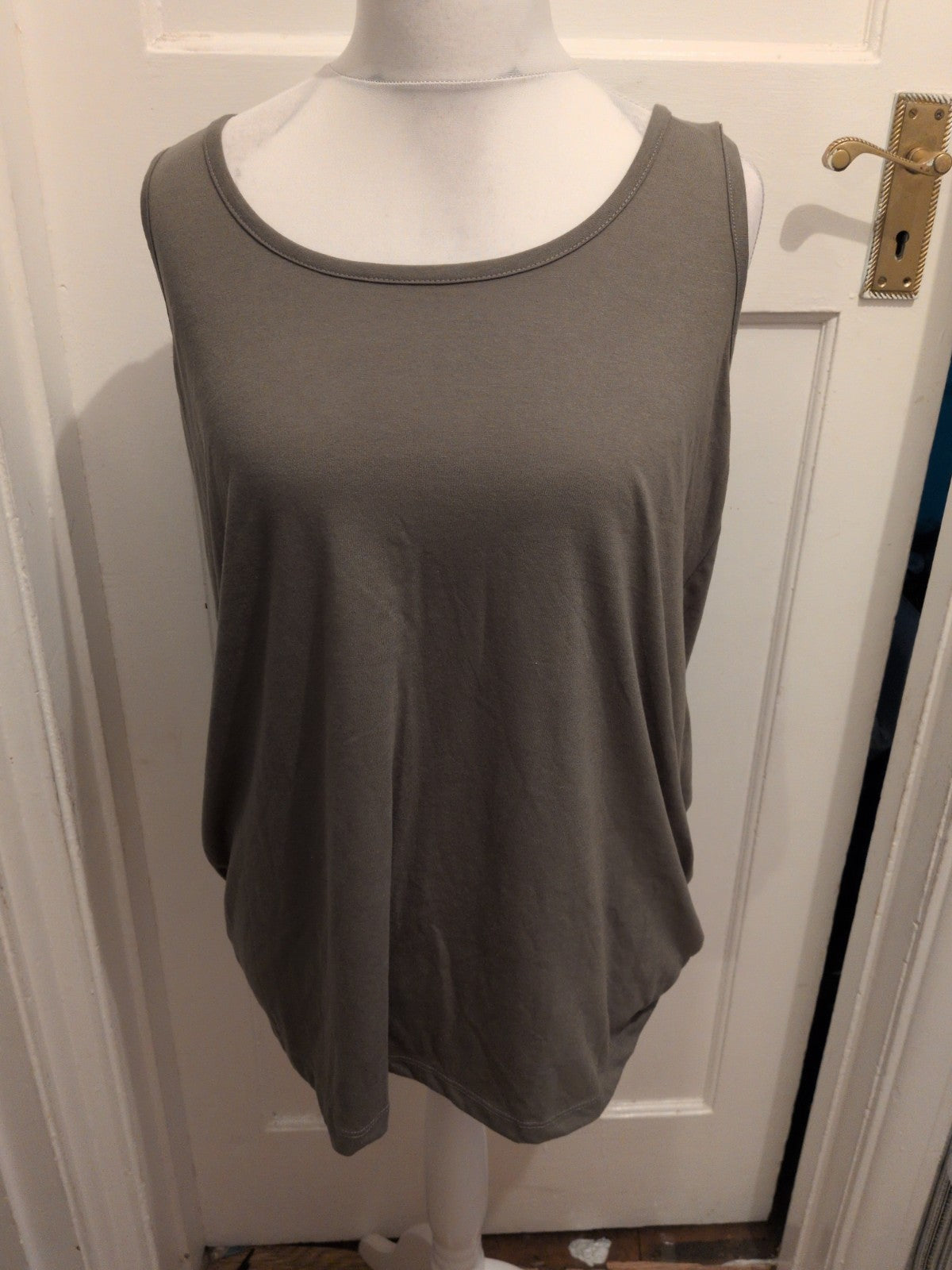 Yours 18 Green Sleeveless T-shirt
