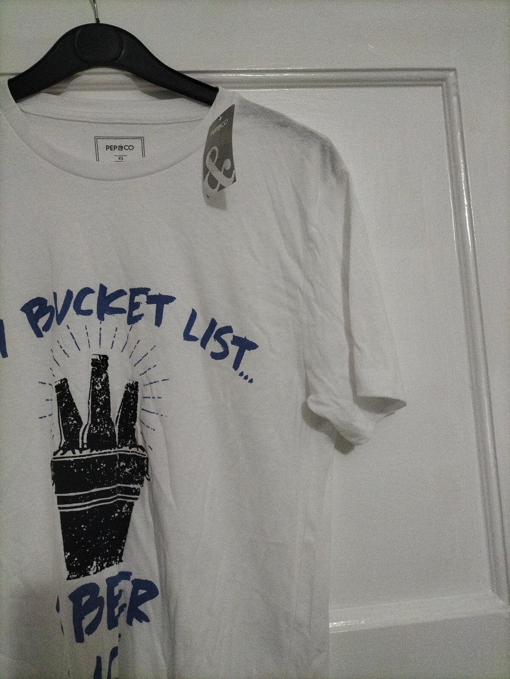 Mens Pep&co Size XS Beer Shirt