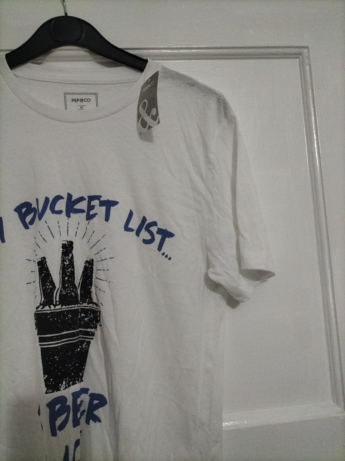 Mens Pep&co Size XS Beer Shirt