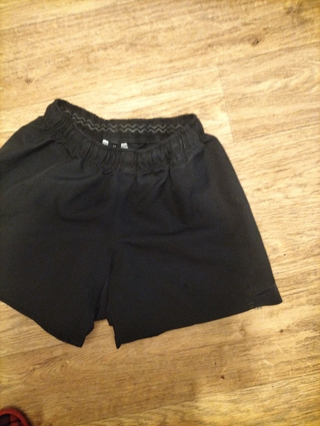 Boys Size Medium Black Elasticated Shorts