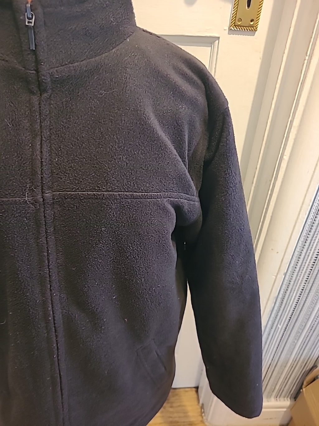 Ladies EWM 14-16 Black Zip Through Jacket
