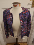 Ladies Primark Size 6 Multicoloured Lined Blazer
