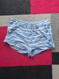 John Lewis 12 Blue Striped Hot Pants