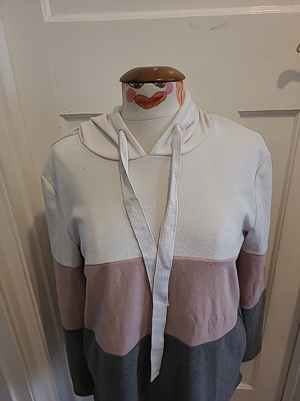 Ladies Blooming Jelly Size Medium Striped Pullover Jumper