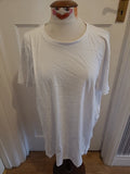 Mens Primark 2XL White Short Sleeved Tshirt