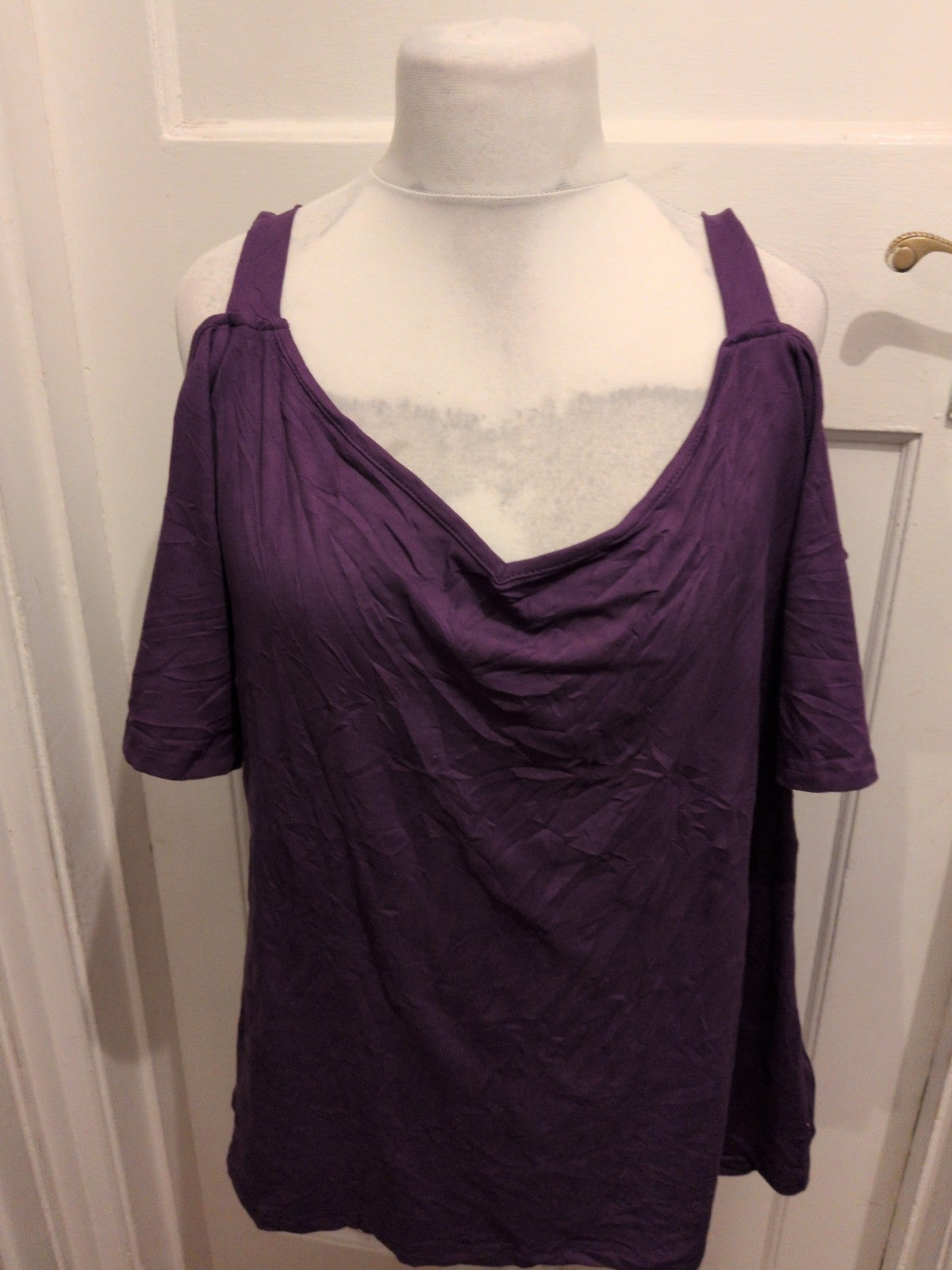 Ladies 5XL Purple T-shirt