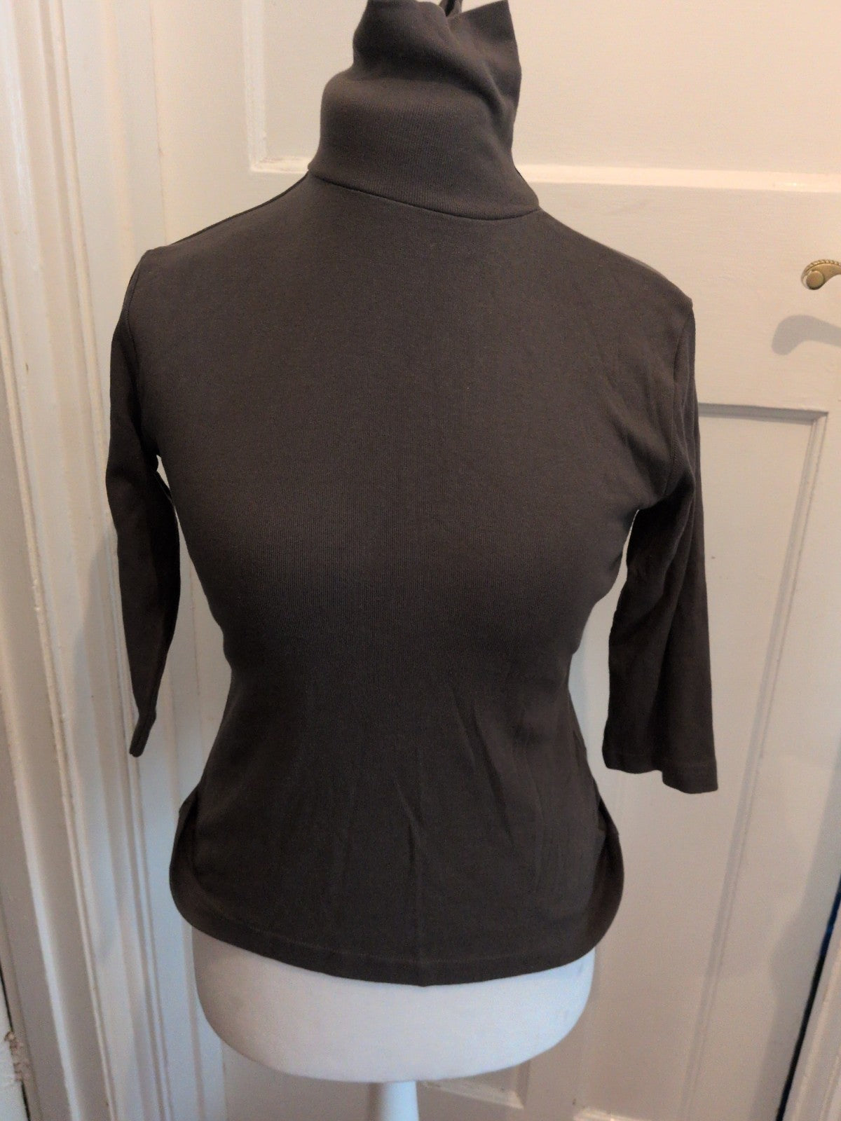 Casual Wear 10/12 Dark Green Roll Neck Jumper