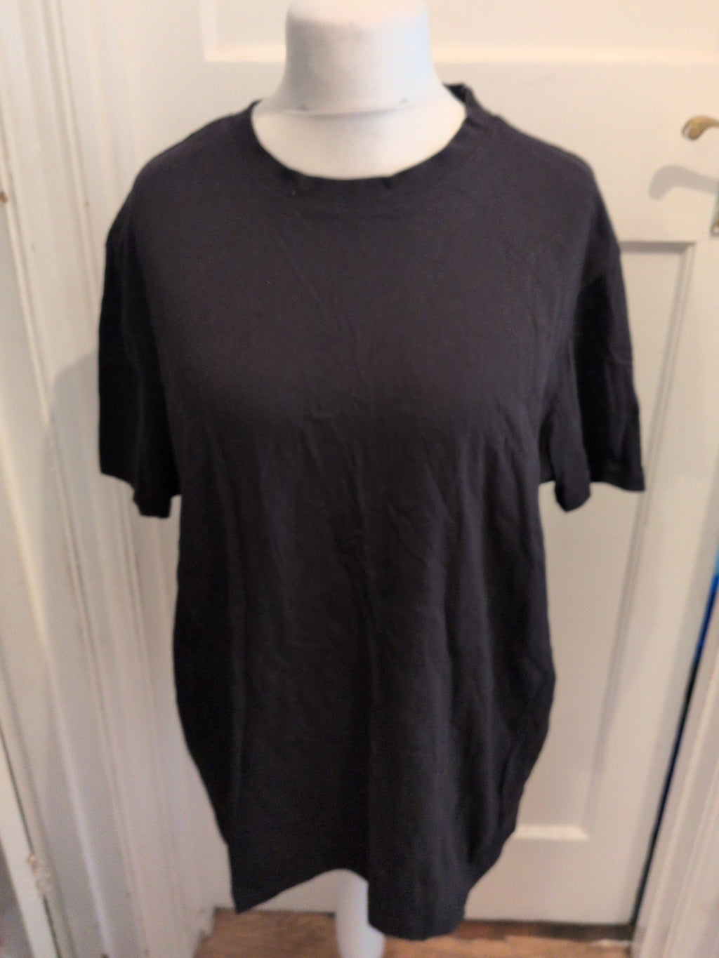 Ladies Primark Size 2XL Black Short Sleeve Reg Fit T-shirt