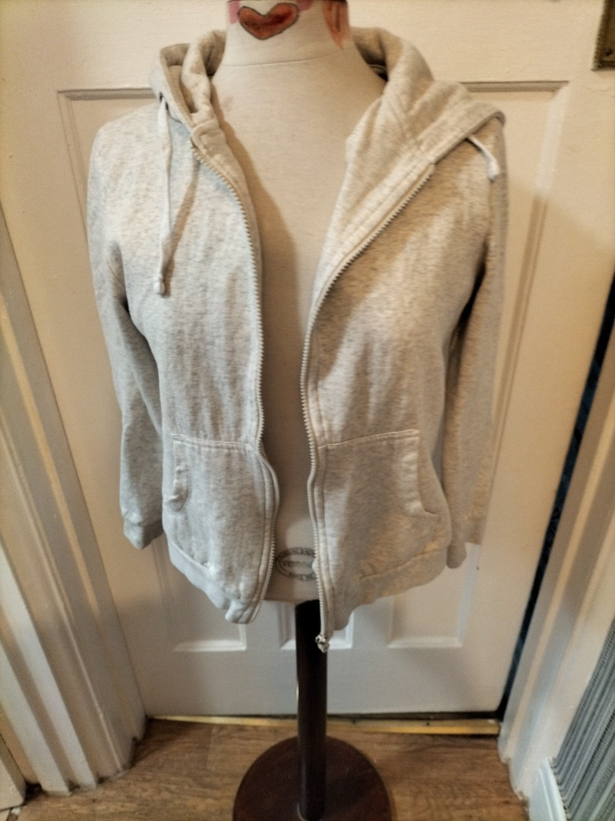 Ladies Pep&Co Size 8 Grey Zipped Jacket