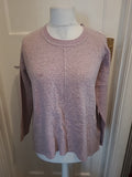 Ladies H&M Logg Size XL Blush Long Sleeved Jumper