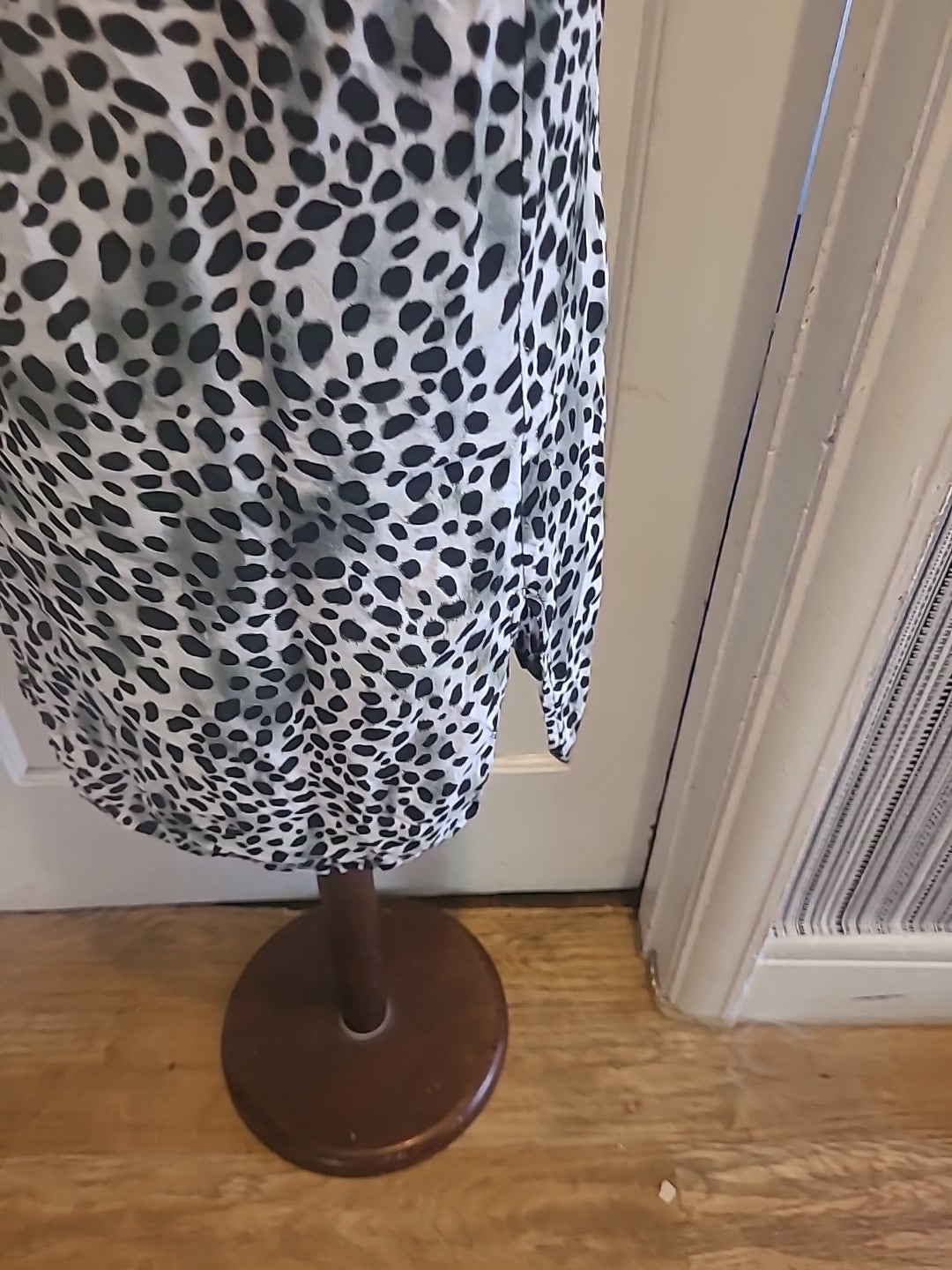 Ladies Motel Size Medium Spotty Animal Print Sleeveless Tshirt