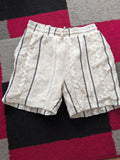 River Island Large Cream And Navy Shorts