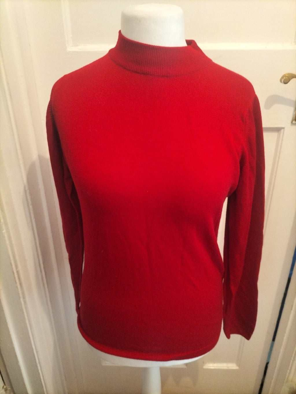 EWM 10-12 Red Cowl Neck Jumper