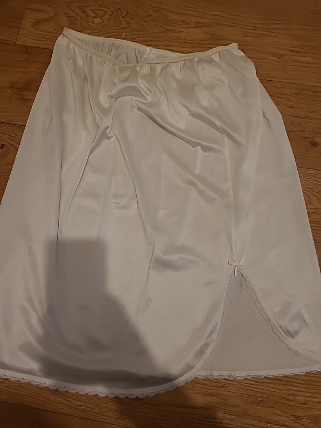 Ladies St Michael Size 14-16 Cream Pettiskirt