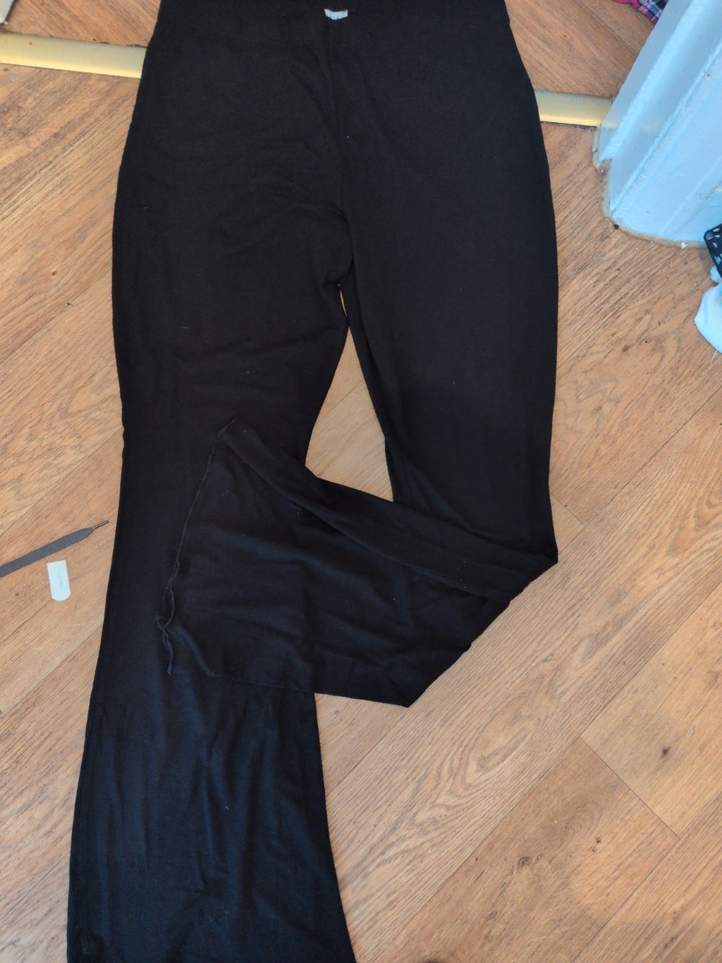 Papaya 16 Black Super Stretch Leggings Capri Full Lengtg