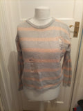 Primark Medium Pink And Grey Jumper