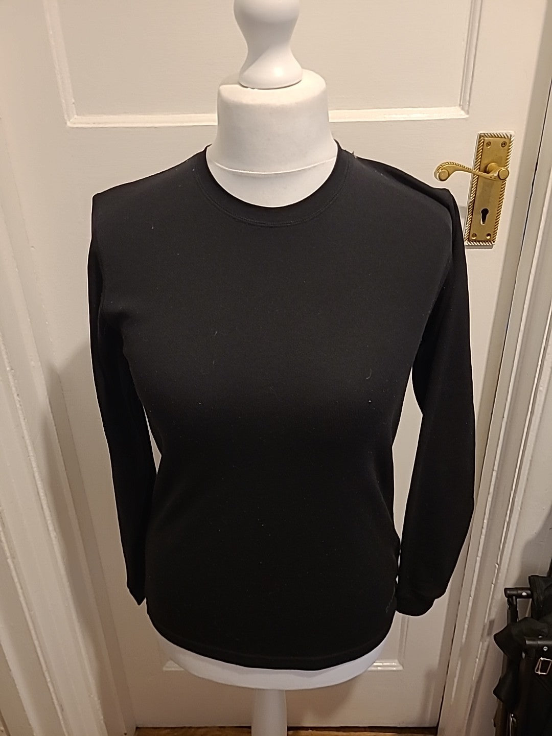 Mens Campri Size Medium Black Base Layer
