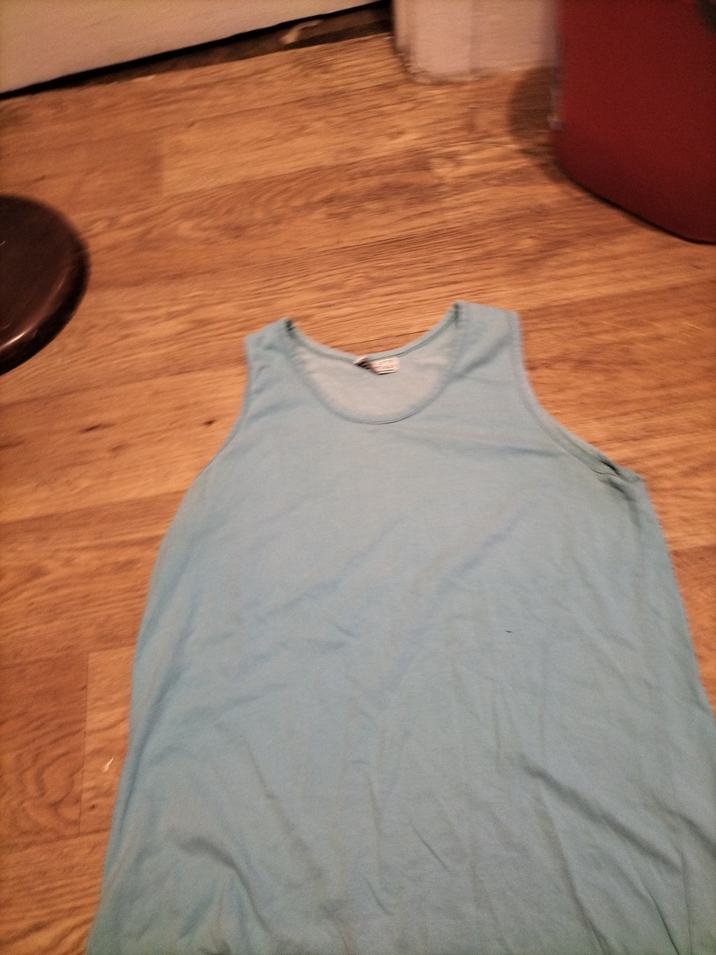 Ladies Essentials Size 14 Turquoise Sleeveless Top