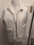Csi Large White Zipped Jacket
