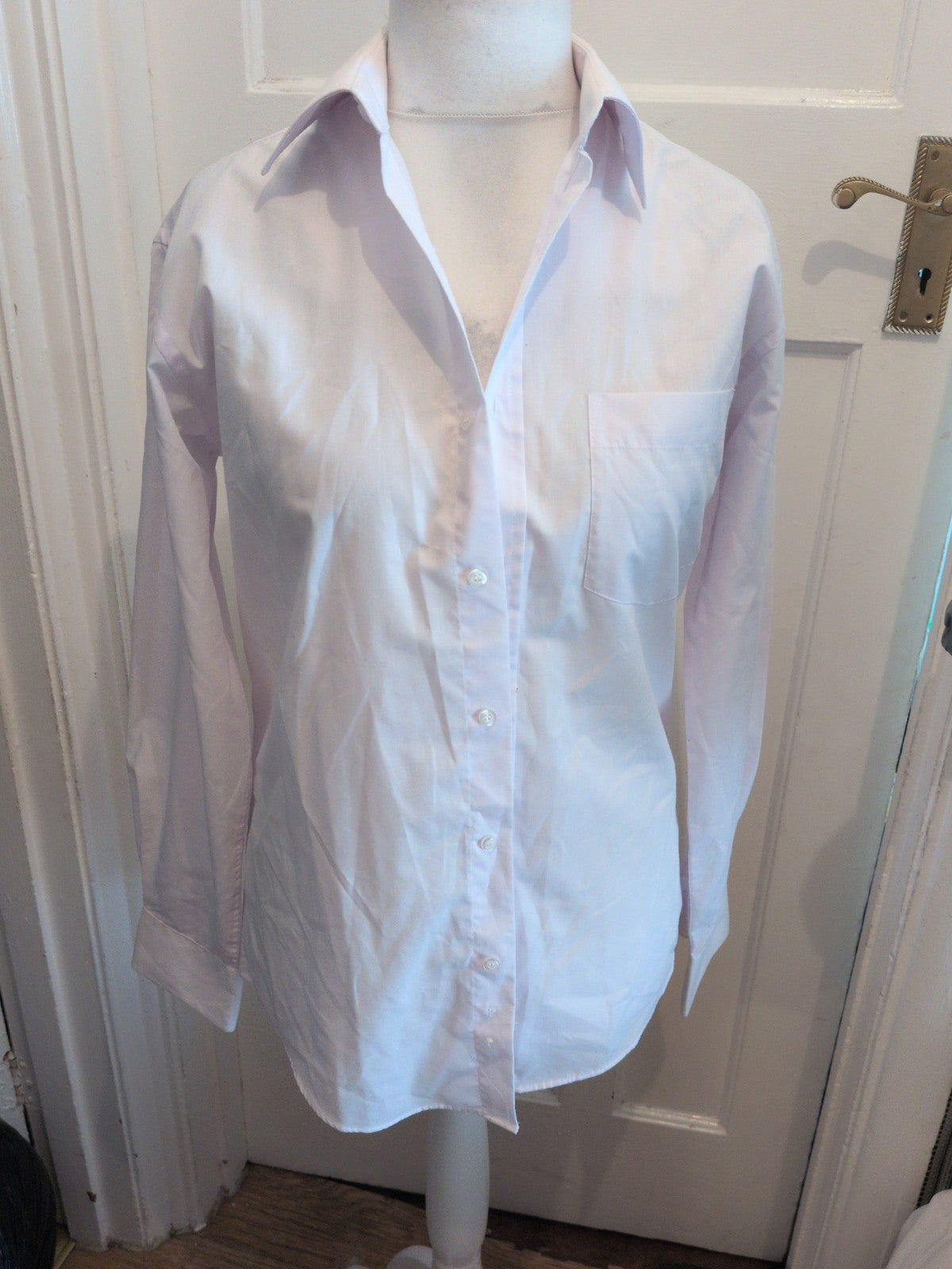 Primark 14.5 White Long Sleeve Shirt