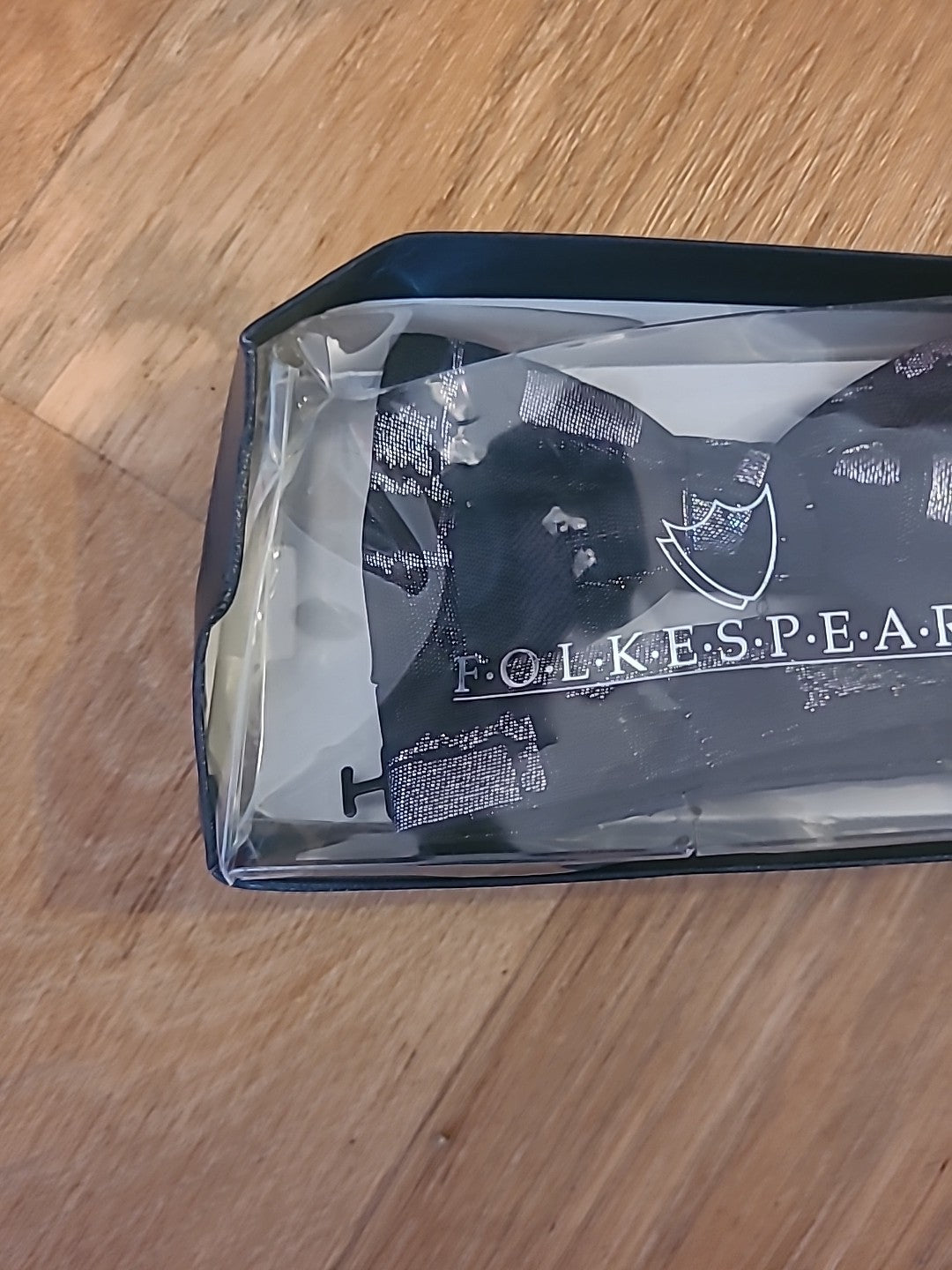 Brand New Folkespeare Black/Silver Bow Tie