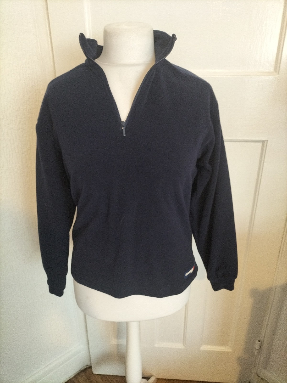 Mens Mountain Range Black Long Sleeve Jumper