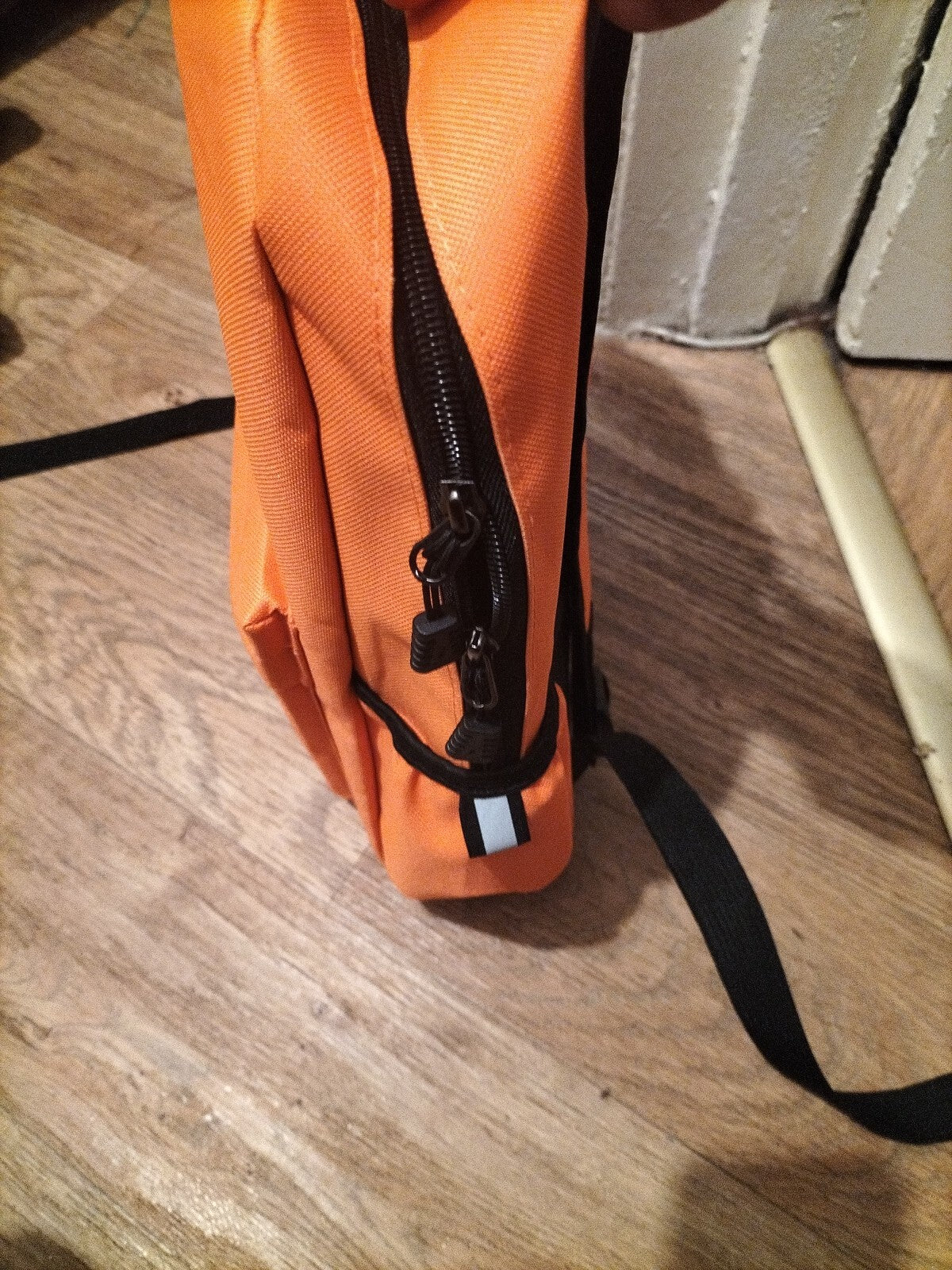Brand New Sealed Waterproof Bright Orange Rucksack Leisure School
